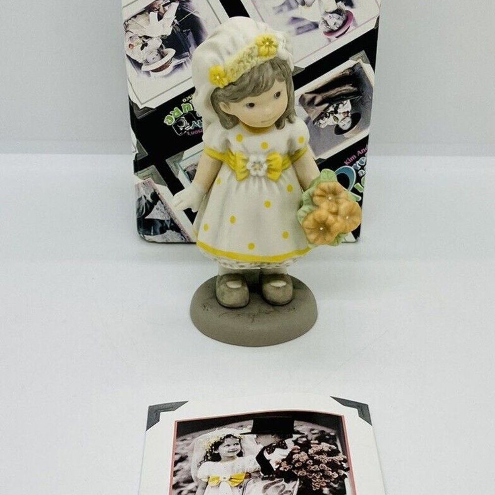 KIM ANDERSON'S PRETTY AS A PICTURE" LOVE SHINES IN YOUR SMILE"BRIDE GIRL